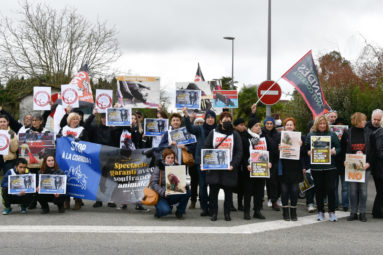 Retour sur le rassemblement « Stop à la Corrida » du 20 février 2022 à Arzacq-Arraziguet (64).
